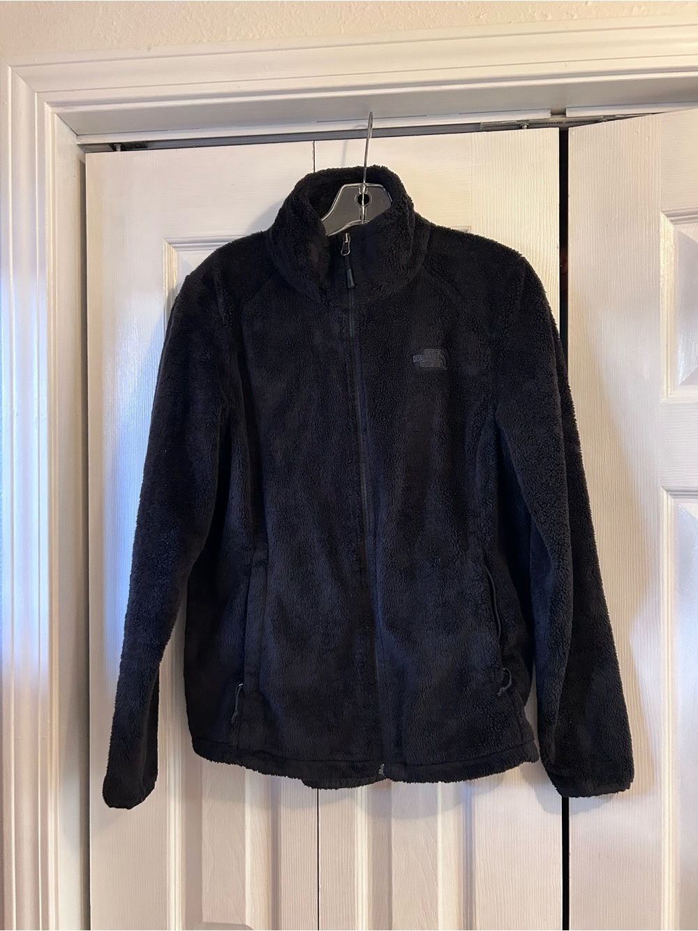 The North Face Black Full-Zip Sherpa Fleece Jacket